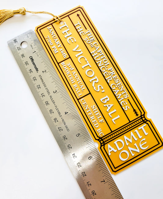 Victors' Ball Keepsake Ticket Bookmark