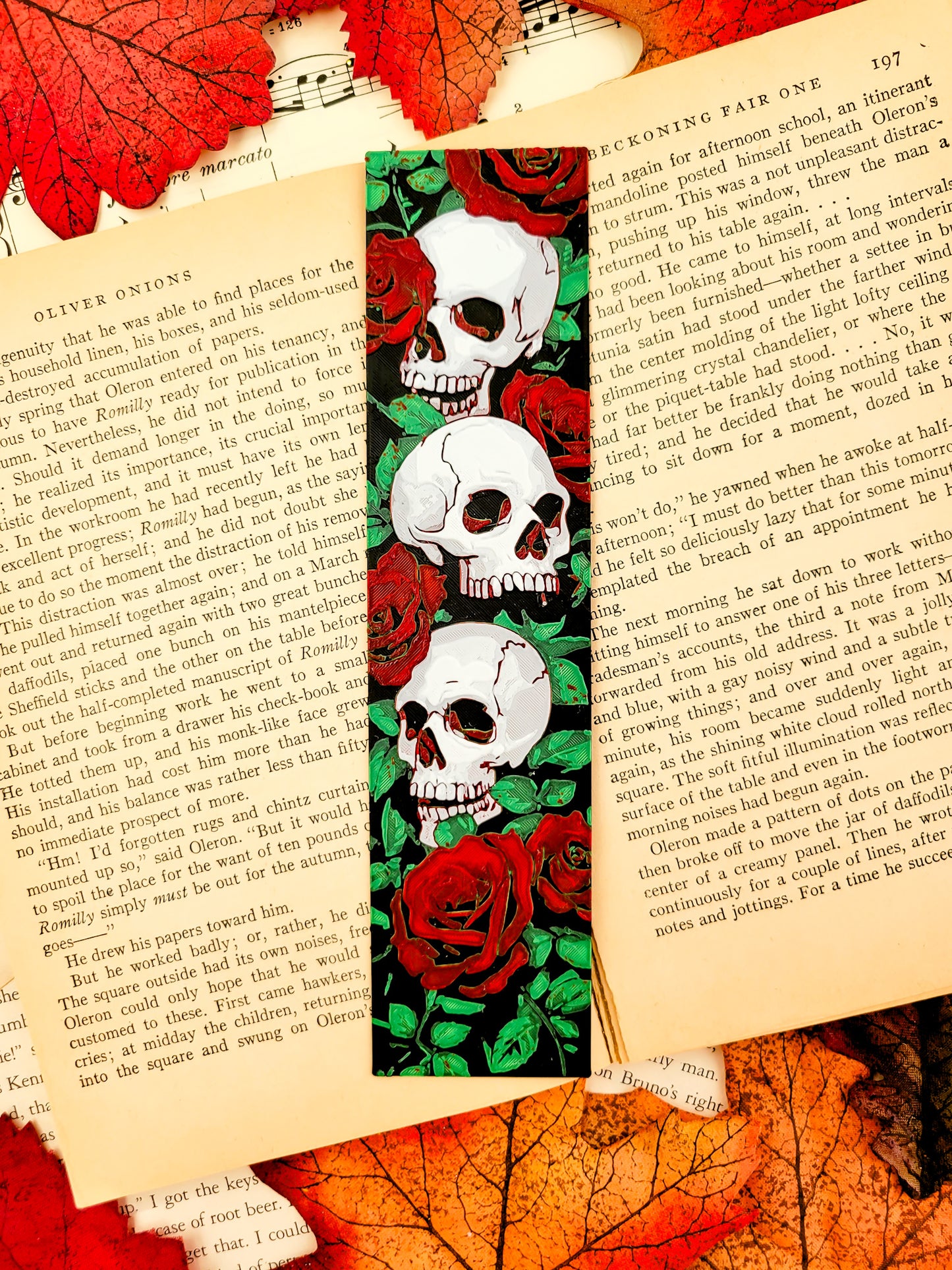 Death Garden Bookmarks ( 3D Printed)