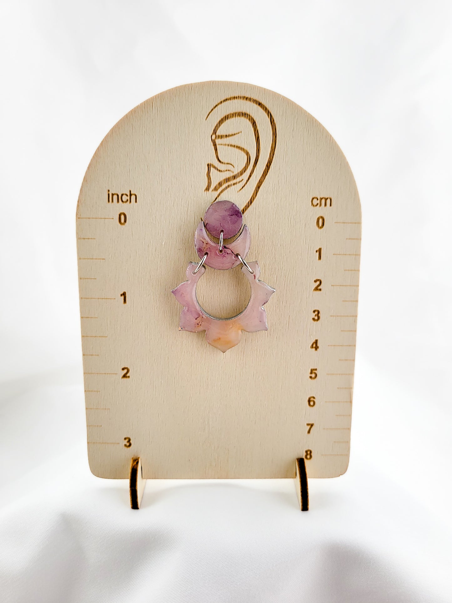 Starburst Goddess Statement Stud