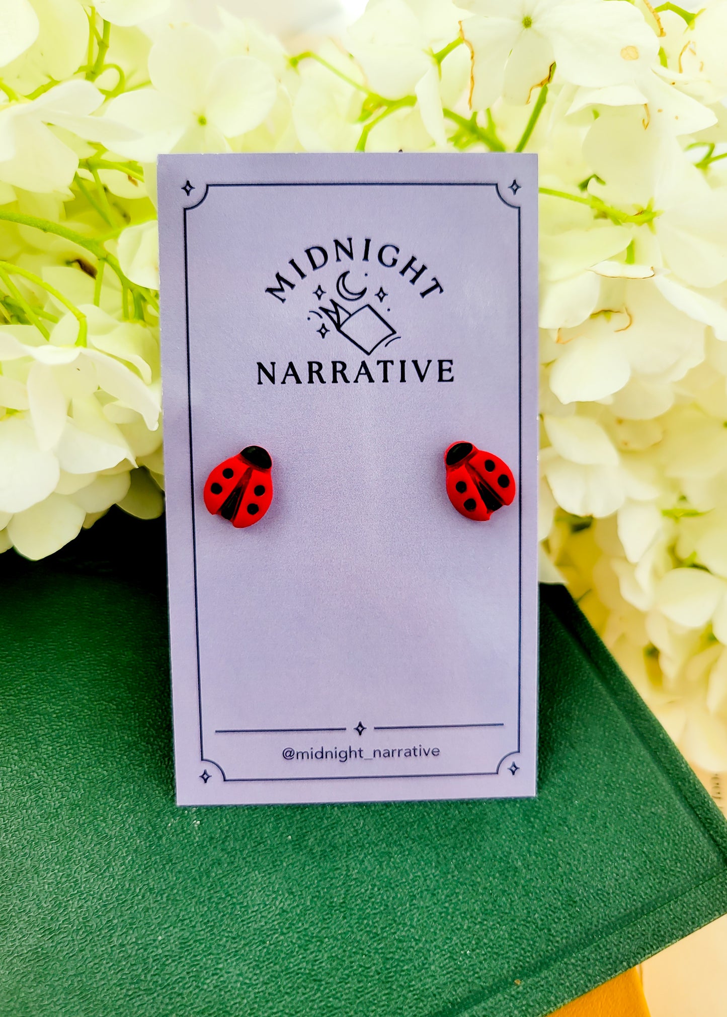 Ladybug Studs