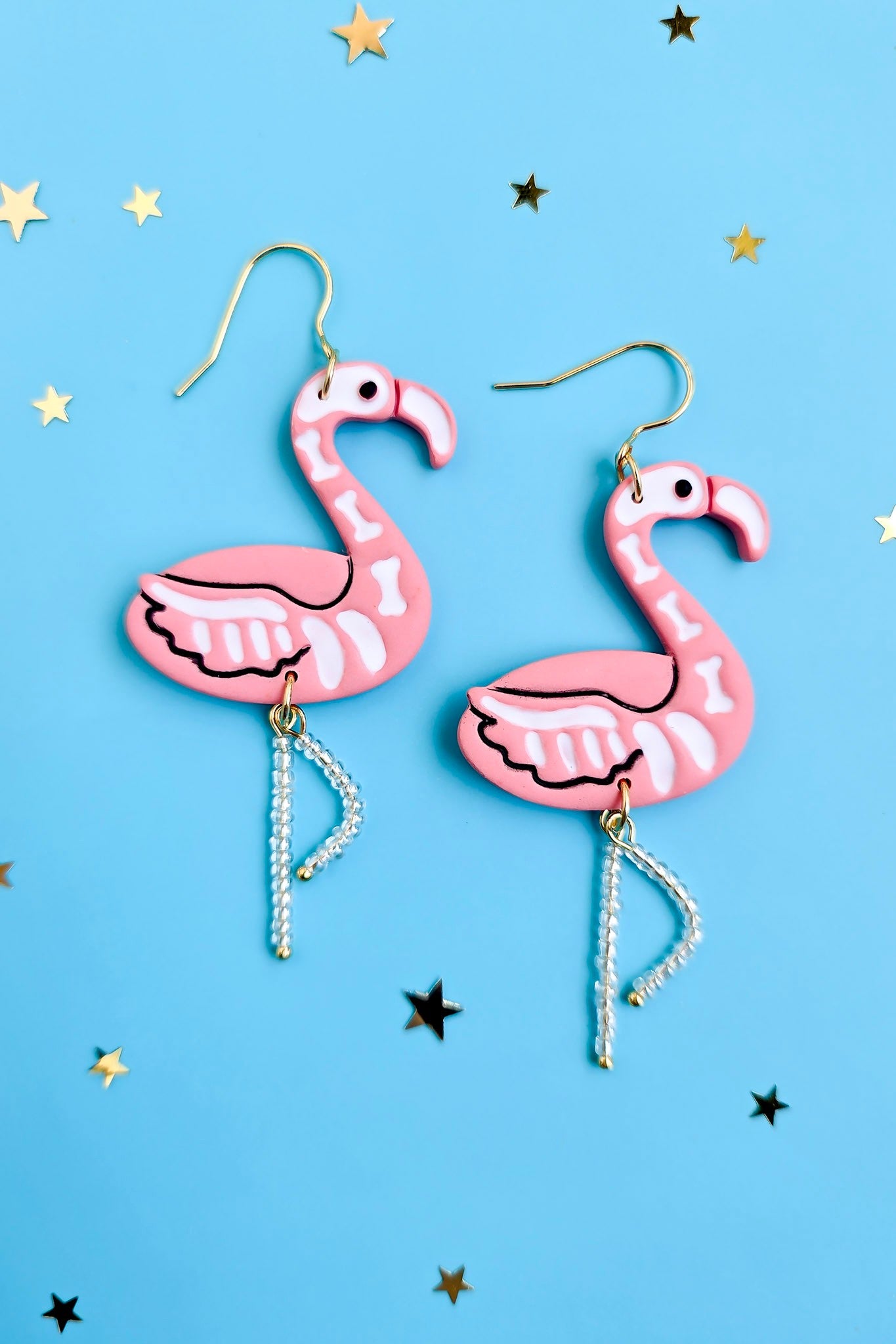 Graveyard Glamingo Dangles