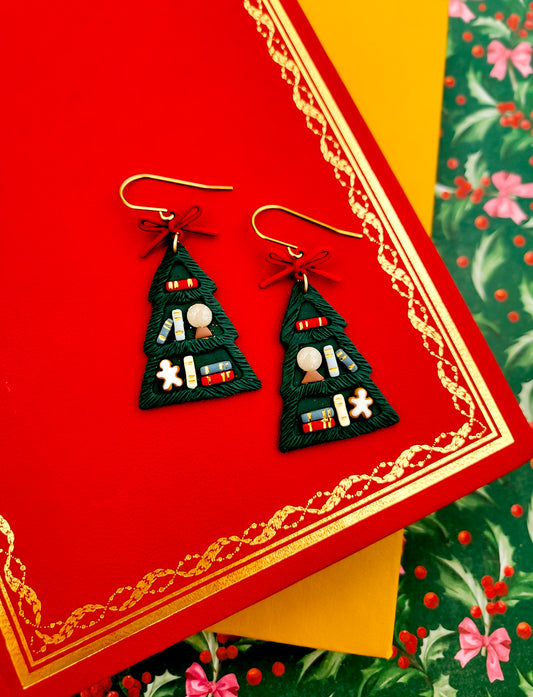 Pages By The Fire Earrings