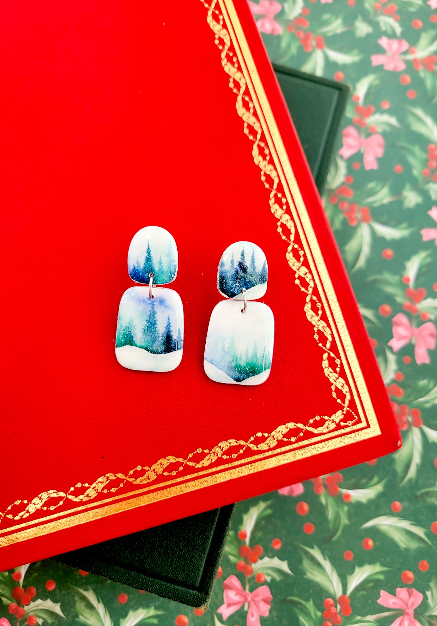 Storybook Snow Earrings