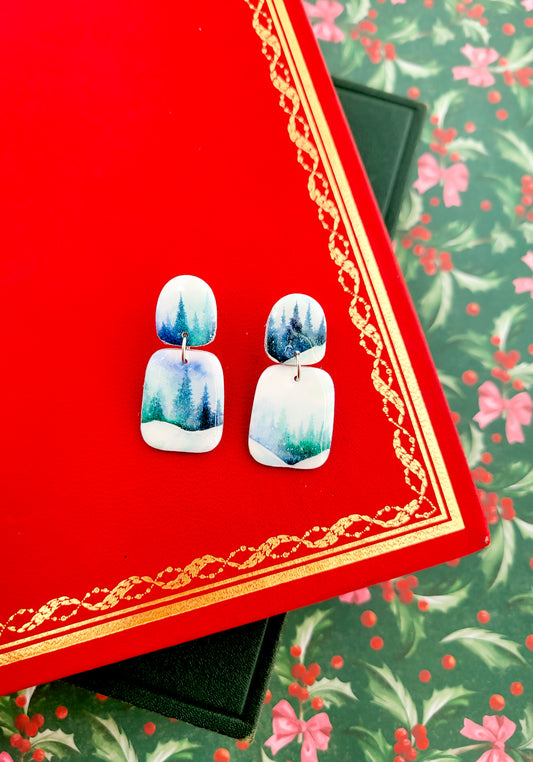 Storybook Snow Earrings