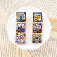 Tales In Tiles Statement Studs