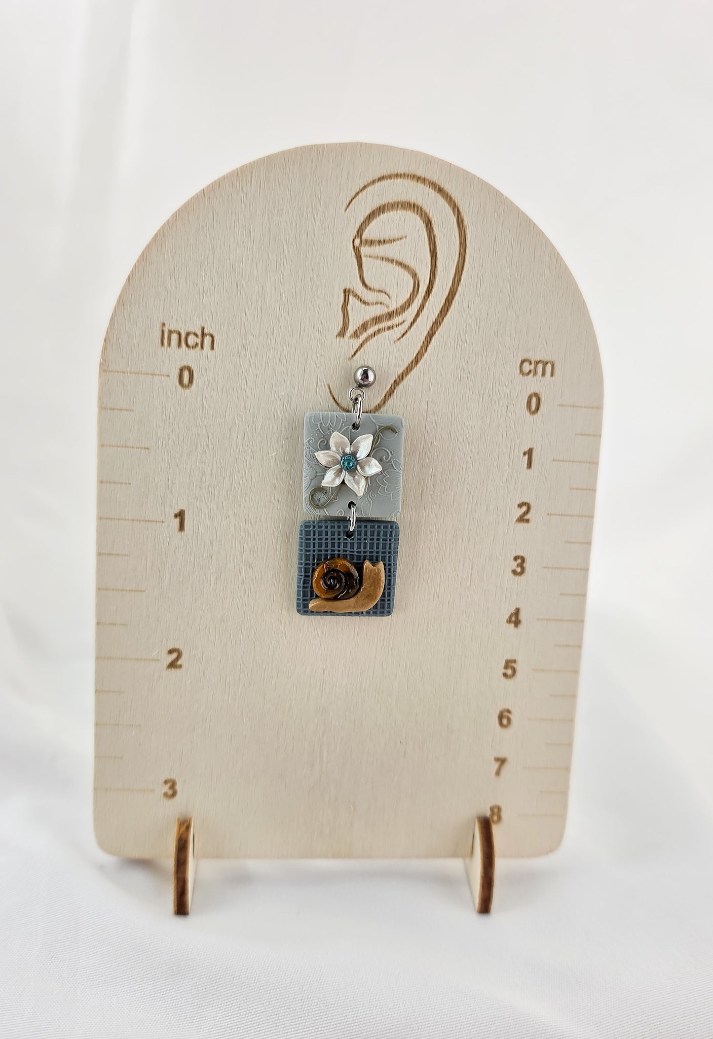 Snail Girl Earrings