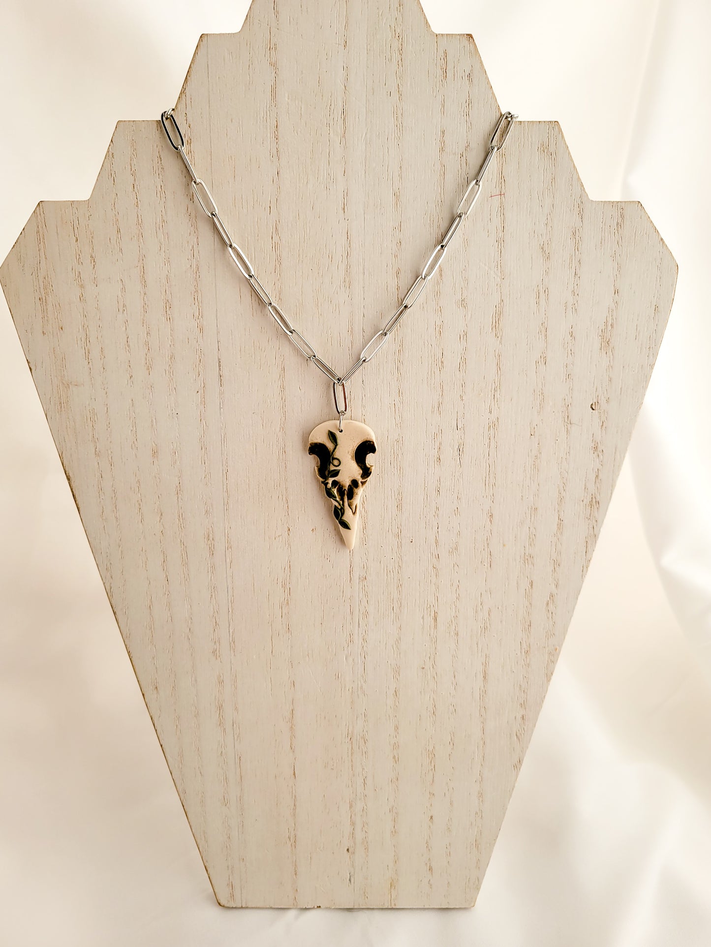 Corvus Cranium Necklace