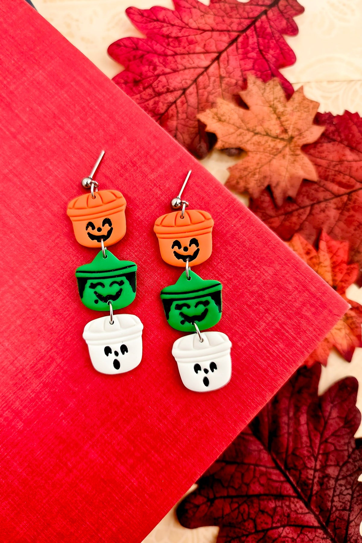 Bucket Of Boos Earrings