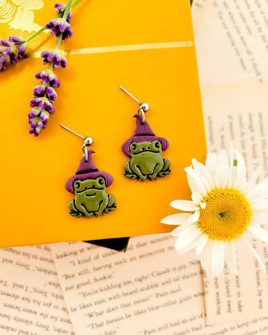 Garden Witches Familiar Earrings