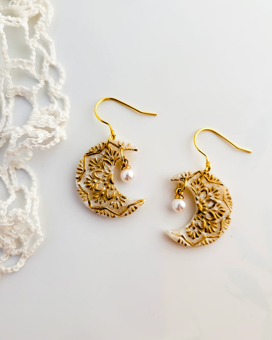 Moonflower Dreams Dangles