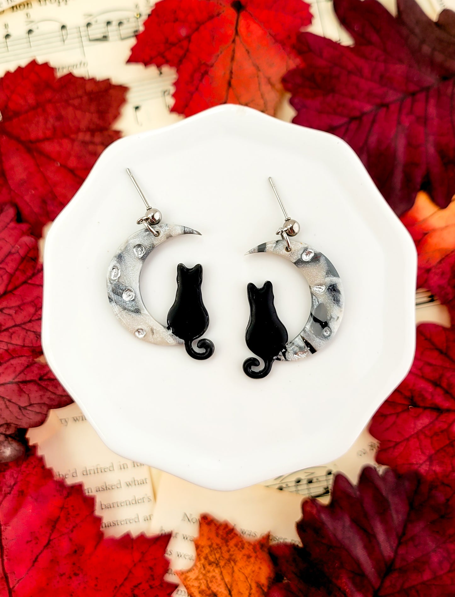 Turbo On The Moon Earrings