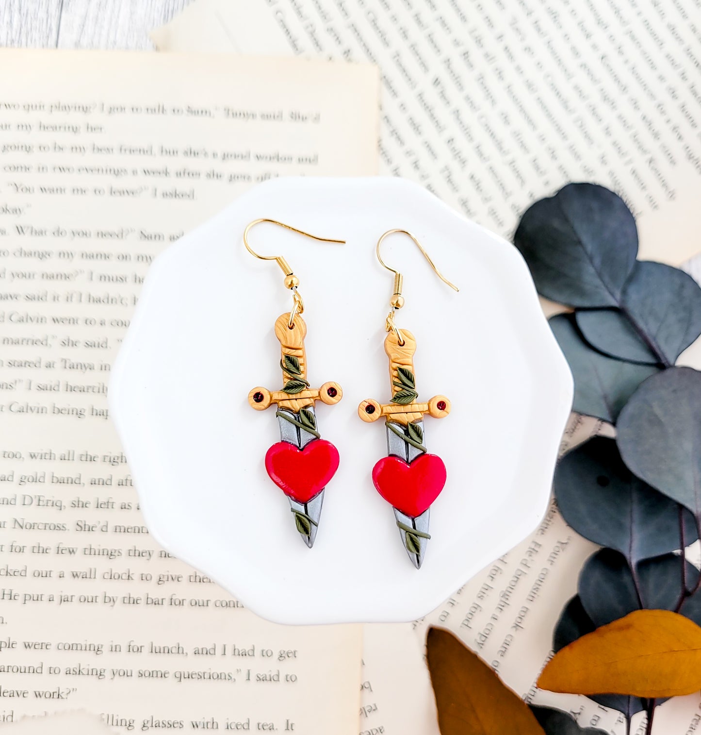 Romantasy Sword Earrings