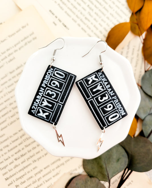 Prisoner Intake Earrings