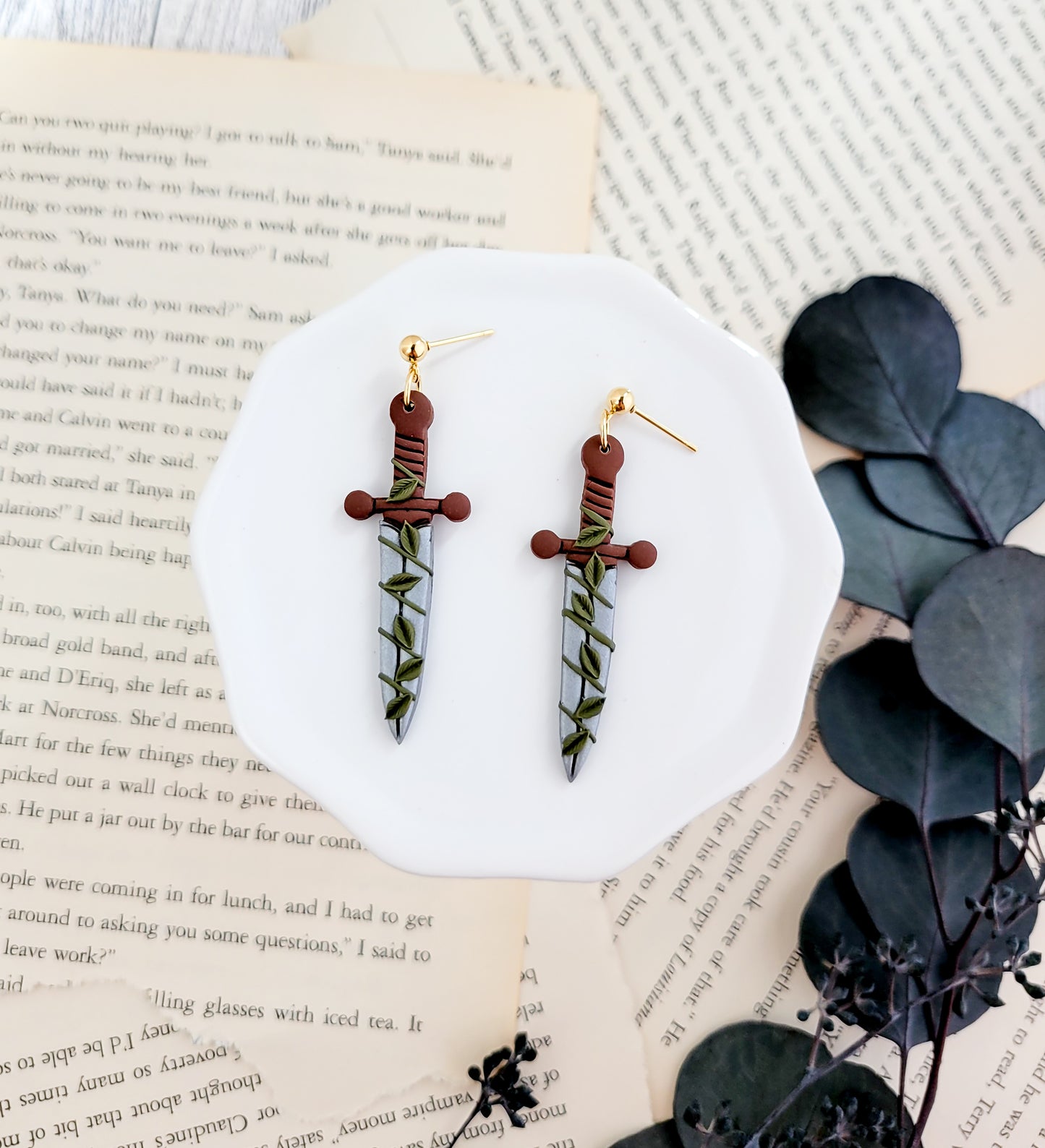 Sword Earrings