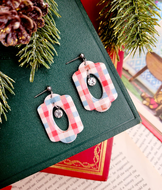 Checks & Cheer Earrings