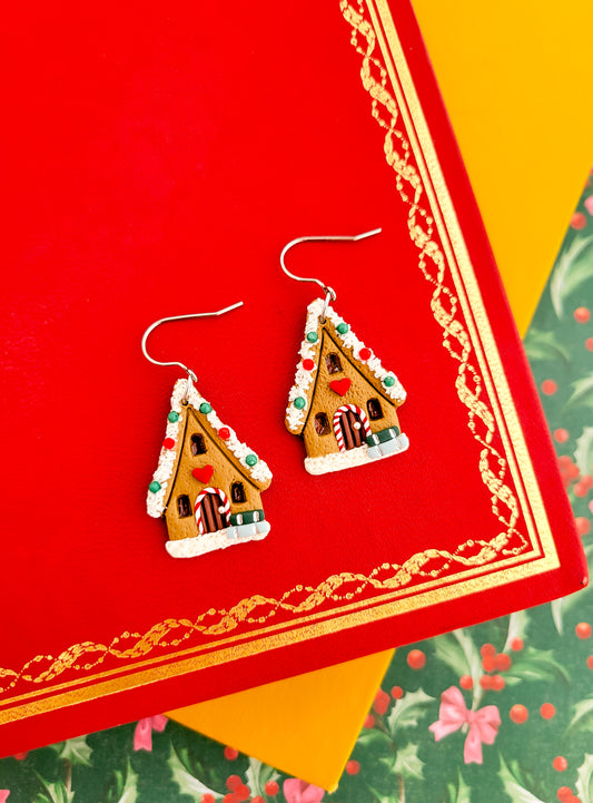 Yuletide Cottage Dangles